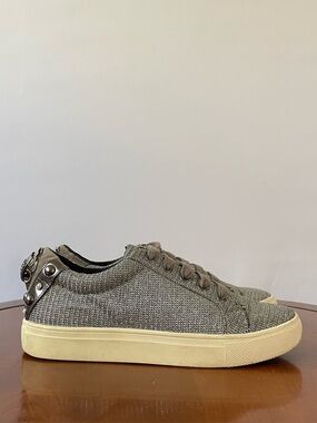 Kurt Geiger London Ludo embellished metallic sneakers | EU 36